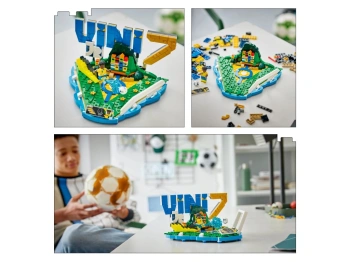 LEGO 43027 EDITIONS Vini Jr. — piłkarskie momenty