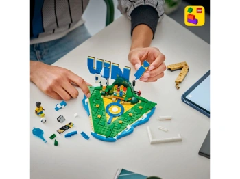 LEGO 43027 EDITIONS Vini Jr. — piłkarskie momenty