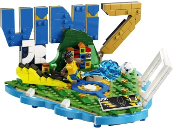 LEGO 43027 EDITIONS Vini Jr. — piłkarskie momenty
