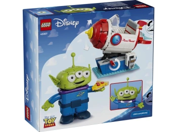 LEGO 43307 DISNEY Kosmita z bujaną rakietą Pizza Planet