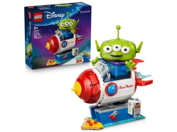 LEGO 43307 DISNEY Kosmita z bujaną rakietą Pizza Planet