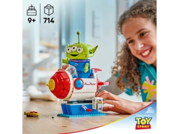LEGO 43307 DISNEY Kosmita z bujaną rakietą Pizza Planet