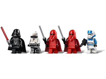 Figurki z zestawu LEGO Star Wars Zamek Dartha Vadera