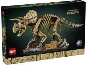 LEGO 77985 Jurassic World  Szkielety dinozaurów: triceratops