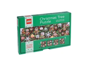 LEGO 8B5144 Puzzle  LEGO Choinka (4 układanki po 100 el.)