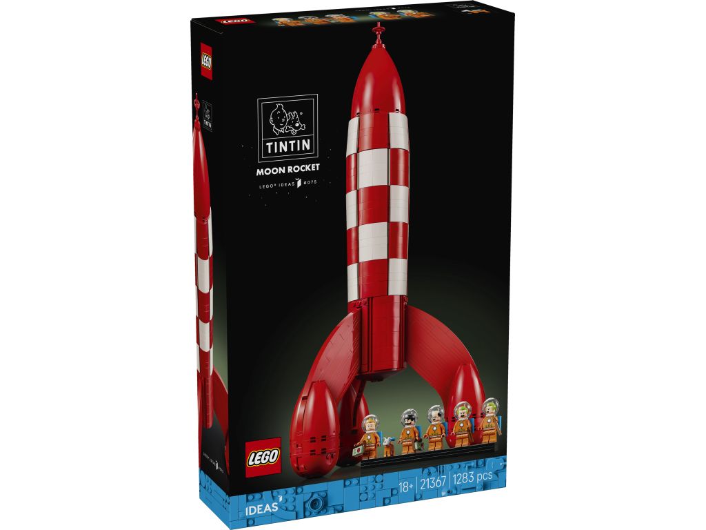 LEGO 21367 Ideas Tintin i rakieta na Księżyc