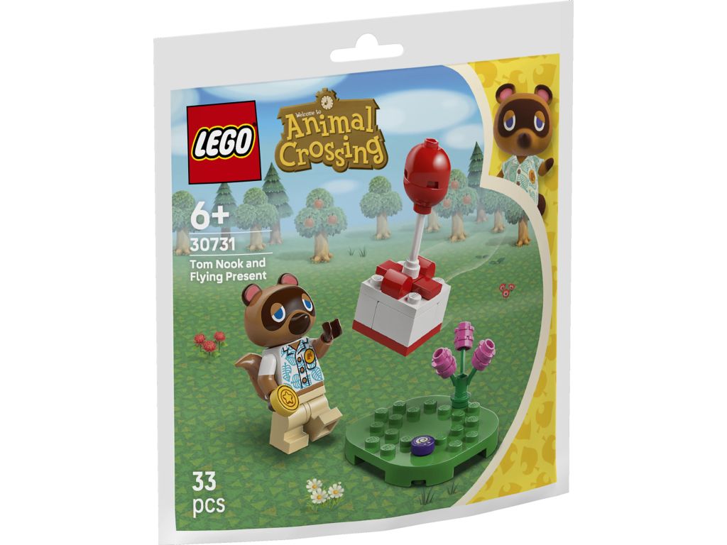 LEGO 30731 Animal Crossing Tom Nook i latający prezent