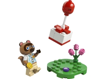 LEGO 30731 Animal Crossing Tom Nook i latający prezent