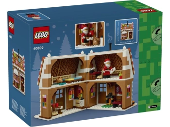 LEGO 40809 Iconic Świąteczna chatka z piernika