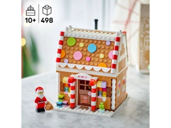 LEGO 40809 Iconic Świąteczna chatka z piernika