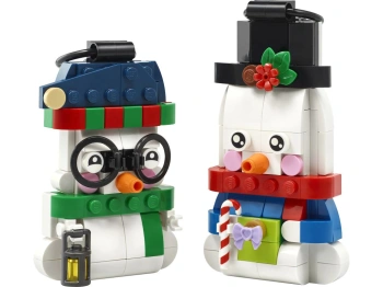 LEGO 40812 Iconic Ozdoby z bałwankami