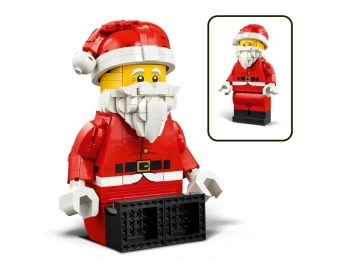 LEGO 40820 Iconic Powiększona minifigurka Świętego Mikołaja