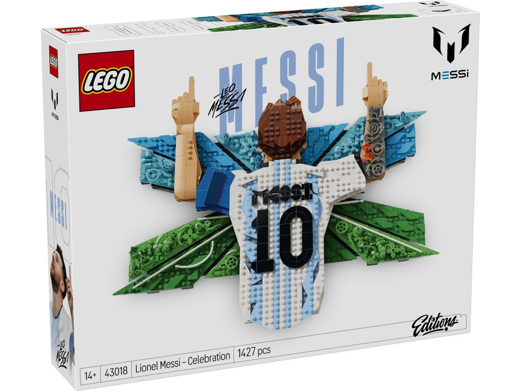 LEGO 43018 Editions Lionel Messi - cieszynka