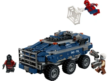 LEGO 76349 Super Heroes Pościg Spider-Mana za więźniarką
