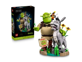 LEGO 72423 Shrek Shrek, Osioł i Kot w butach