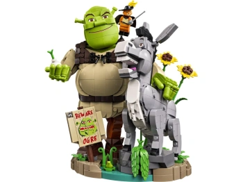 LEGO 72423 Shrek Shrek, Osioł i Kot w butach