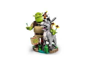 LEGO 72423 Shrek Shrek, Osioł i Kot w butach
