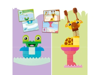LEGO 10472 DUPLO Gra w budowanie zwierzątek