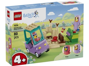 LEGO 11216 Bluey Babunie z Bingo i Blue