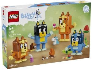 LEGO 11217 Bluey  Rodzina Blue z klocków