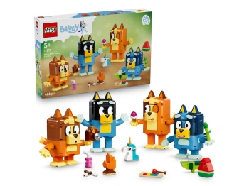 LEGO 11217 Bluey Rodzina Blue z klocków