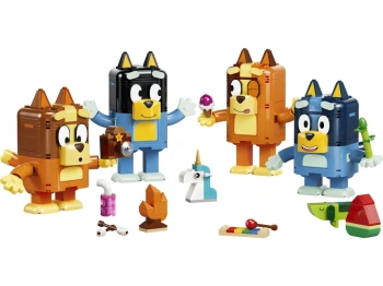LEGO 11217 Bluey Rodzina Blue z klocków