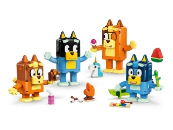 LEGO 11217 Bluey Rodzina Blue z klocków