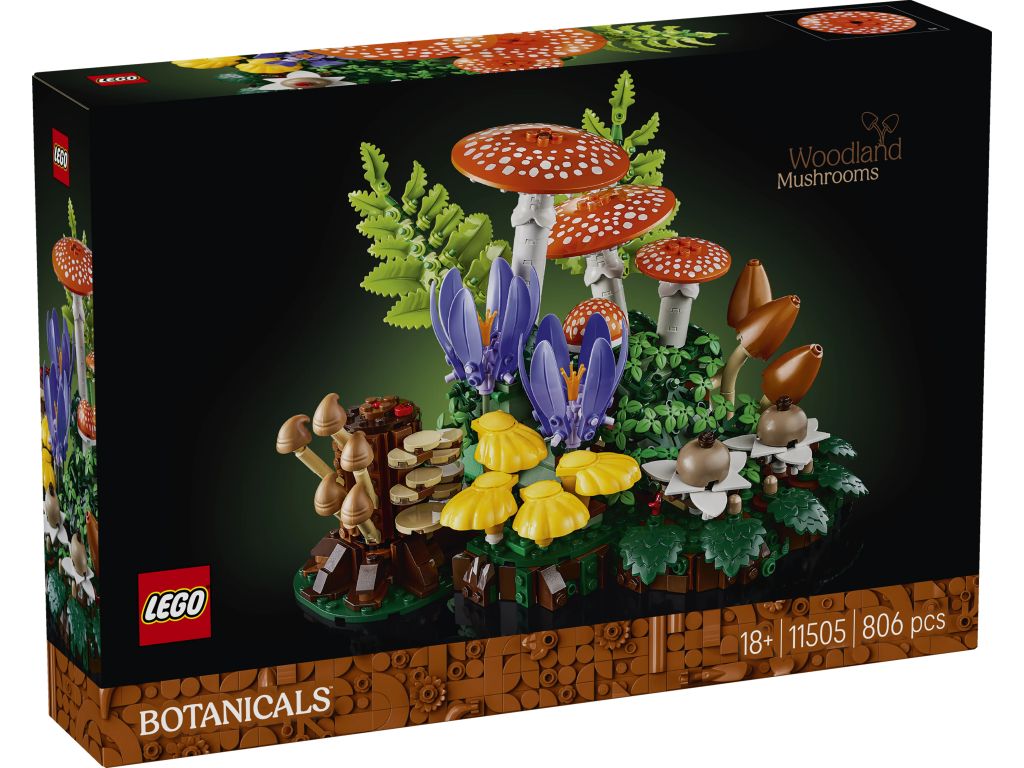 LEGO 11505 Botanicals Grzyby leśne