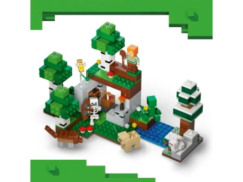 LEGO 21593 Minecraft Przetrwanie pierwszej nocy