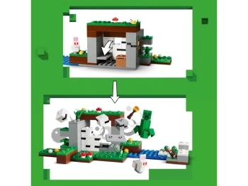 LEGO 21593 Minecraft Przetrwanie pierwszej nocy