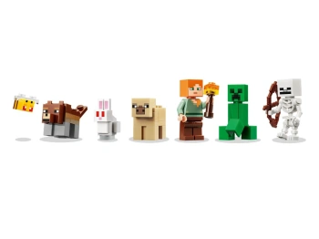 LEGO 21593 Minecraft Przetrwanie pierwszej nocy