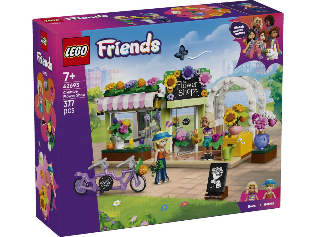 LEGO 42693 Friends Kreatywna kwiaciarnia