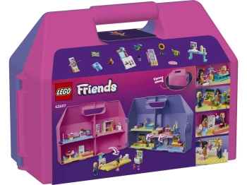LEGO 42697 Friends Kreatywna walizka z domkiem dla lalek