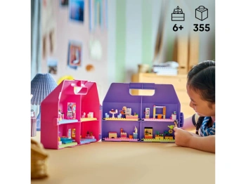 LEGO 42697 Friends Kreatywna walizka z domkiem dla lalek