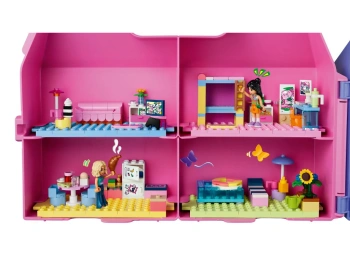 LEGO 42697 Friends Kreatywna walizka z domkiem dla lalek
