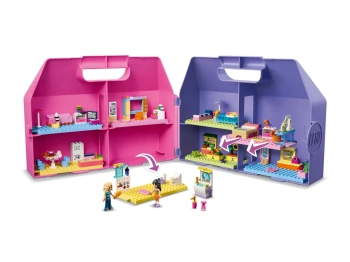 LEGO 42697 Friends Kreatywna walizka z domkiem dla lalek