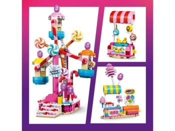 LEGO 42700 Friends Cukierkowo-babeczkowy diabelski młyn