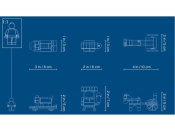 LEGO Classic 10715  Klocki na kółkach