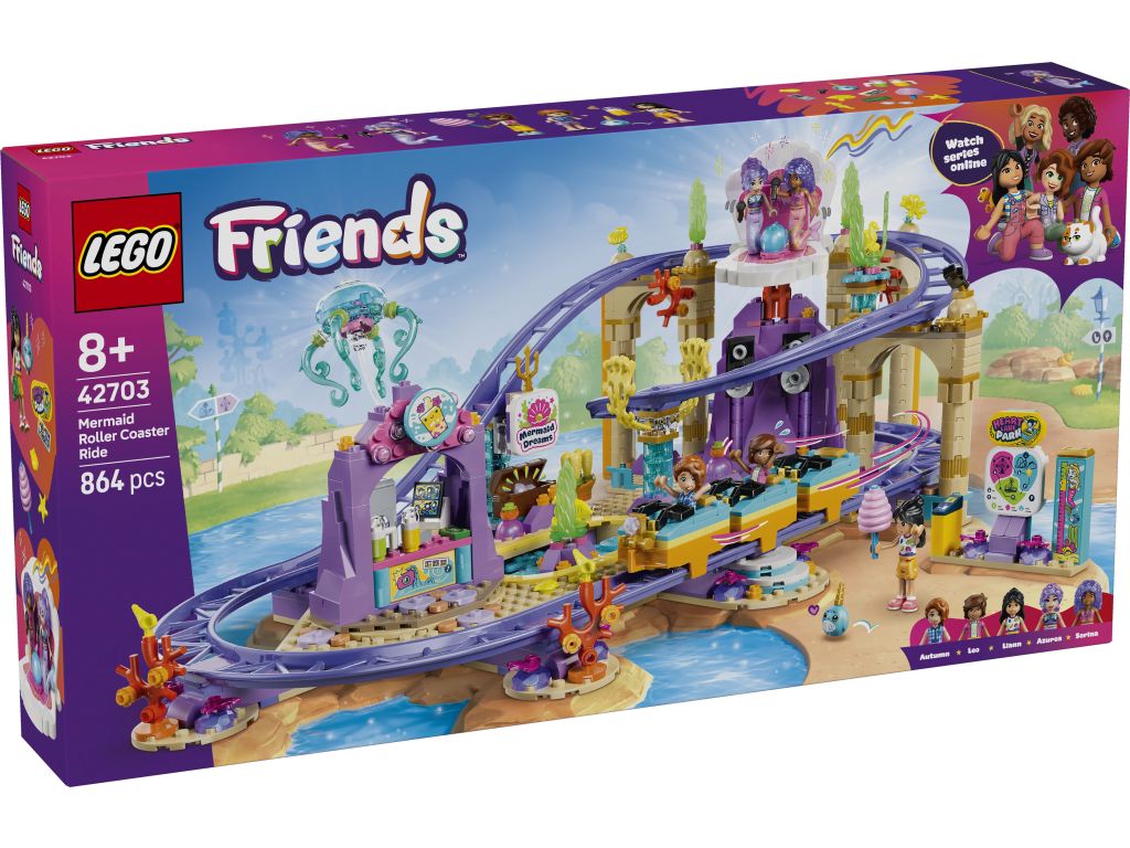 LEGO 42703 Friends Syrenkowa kolejka górska