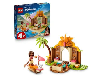 LEGO 43282 Disney Animation Wiejska chatka i łódź