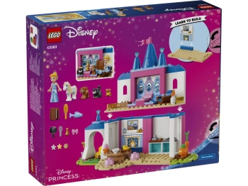 LEGO 43283 Disney Animation Zamek Kopciuszka i jej zwierzęcych przyjaciół