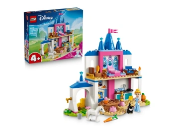 LEGO 43283 Disney Animation Zamek Kopciuszka i jej zwierzęcych przyjaciół