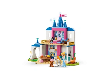 LEGO 43283 Disney Animation Zamek Kopciuszka i jej zwierzęcych przyjaciół