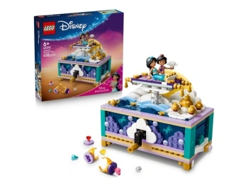 LEGO 43295 Disney Animation Szkatułka na biżuterię Dżasminy