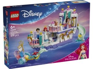 LEGO 43299 Disney Animation  Królewska łódź weselna Arielki