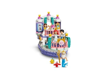 LEGO 43299 Disney Animation Królewska łódź weselna Arielki (