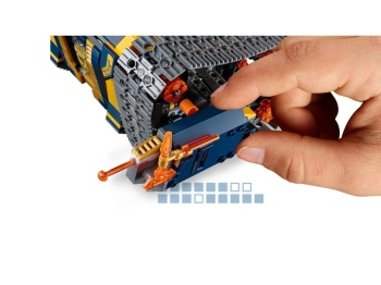 LEGO Nexo Knights 72006  Arsenał Axla