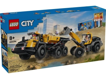 LEGO 60494 City Wywrotka i ładowarka czołowa