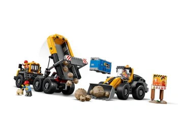 LEGO 60494 City Wywrotka i ładowarka czołowa