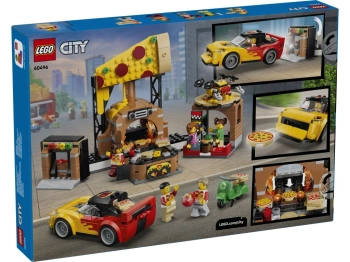 LEGO 60496 City Dostawa pizzy z pojazdami